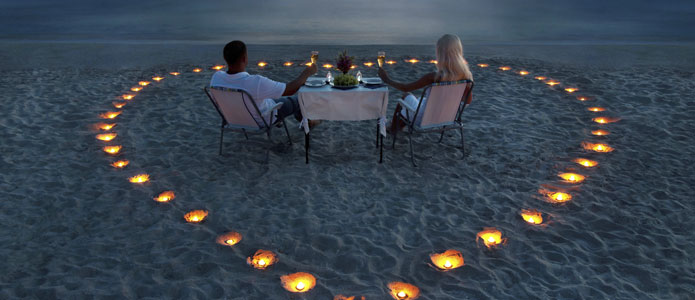 den mest romantiske ferie for 2