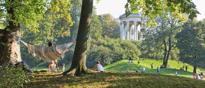 Den engelske have i München