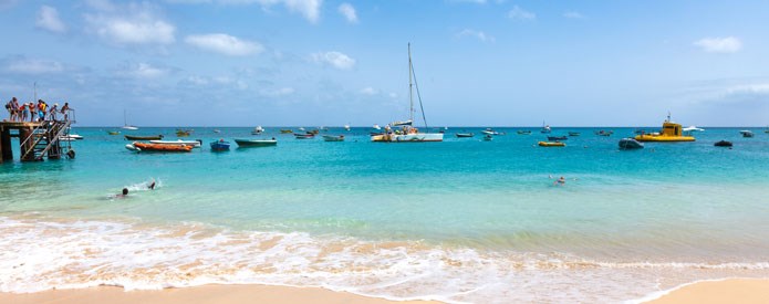 Kap Verde-öarnas stränder