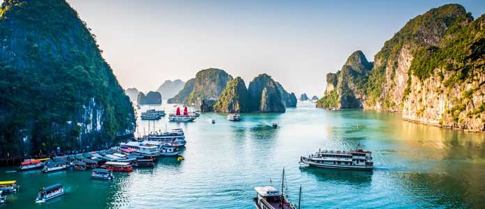 Halong Bay i Vietnam, et rejsemål, som du bør besøge en gang i livet