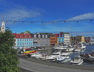 Tórshavn, hovedstaden på Færøerne