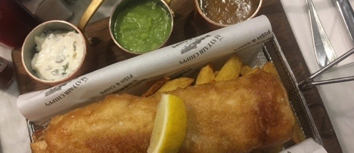 Fish & chips på din storbyferie i London