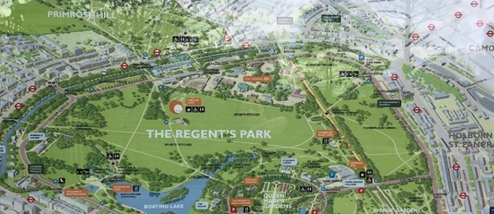 The Regent's park og Primerose Hill