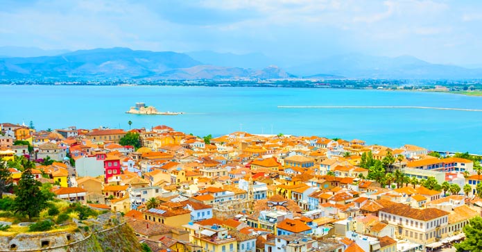 kystbyer i Grækenland