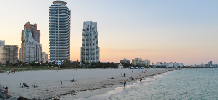 Miamis bedste strande - South Beach