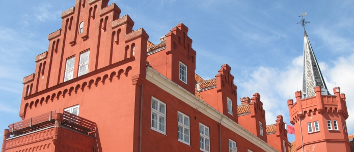 Tranekær Slot og Tranekær slotsby på Langeland