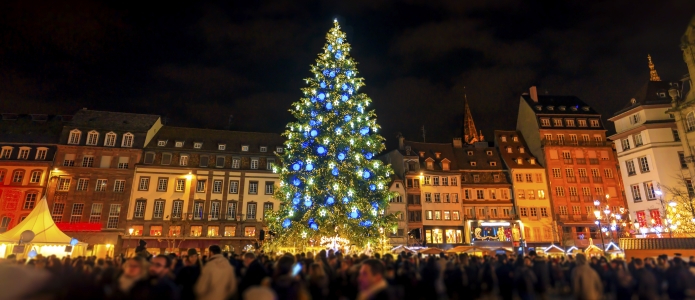 Magisk julemarked i Strasbourg