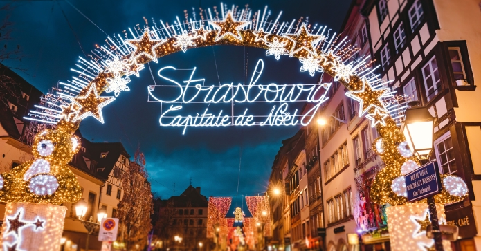 Julemarked i Strasbourg