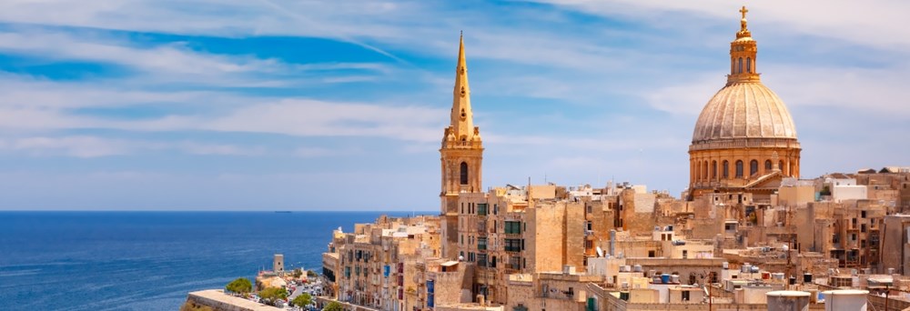 rejser til Valletta - Malta