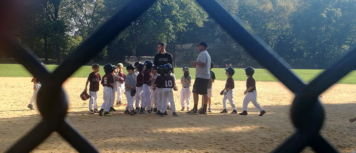 Oplevelser i New York - Baseballkamp i Central Park