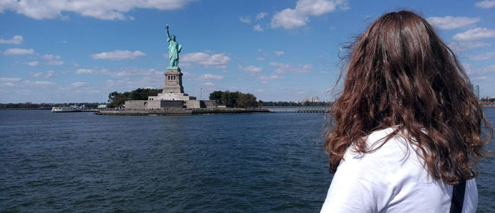 Oplevelser i New York - Sejltur forbi Frihedsgudinden