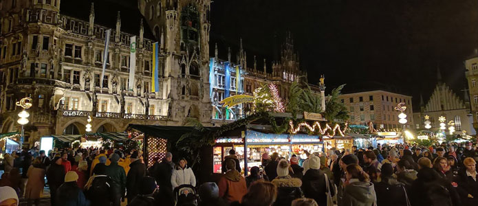 Det bedste julemarked i München - Mariaplatz