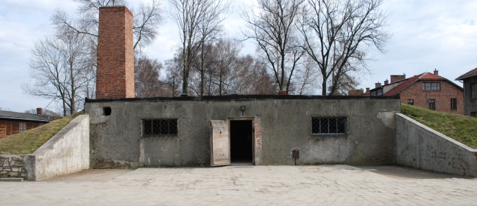 Gaskammer i Auschwitz